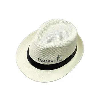 כובע קש ממותג