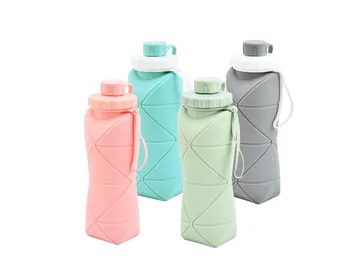 בקבוק סיליקון גמיש מתקפל